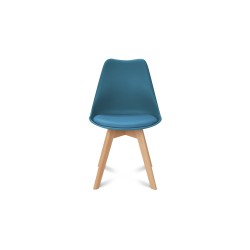 Chaise Scandinave Bleue