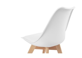 Chaise Scandinave Blanche