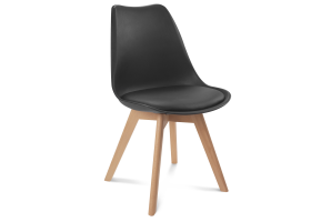 Chaise Scandinave Noire