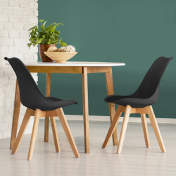 Chaise Scandinave Noire
