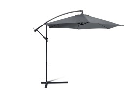 Parasol déporté + housse 2.7M gris