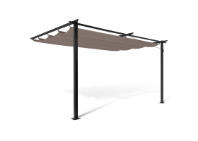 Pergola adossée Alia 3X4M toit rétractab
