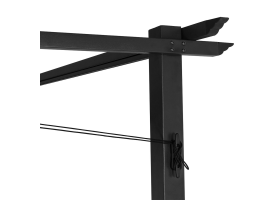 Pergola adossée Alia 3X4M toit rétractab