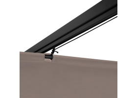 Pergola adossée Alia 3X4M toit rétractab