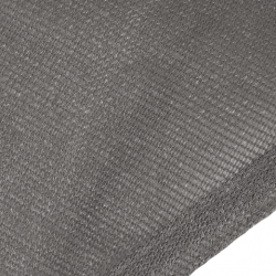 Voile d'ombrage rectangulaire gris 4X3M