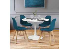 Chaise Gabriella bleu