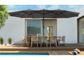 Parasol triple 450 X 260cm