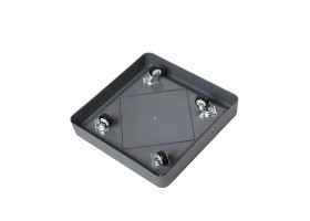 Support roulant plantes 21x21cm
