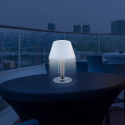 Lampe de table solaire