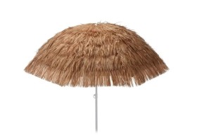 Parasol Coco diam 180cm - Marron