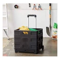 Caisse pliante sur roues 38x38cm
