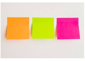 Notes autocollant x3