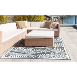 Tapis exterieur 120X180Cm Hawai Gris