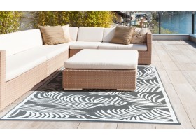 Tapis exterieur 120X180Cm Hawai Gris