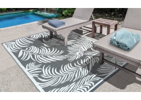 Tapis exterieur 120X180Cm Hawai Gris