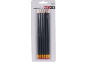Crayon + gomme X6