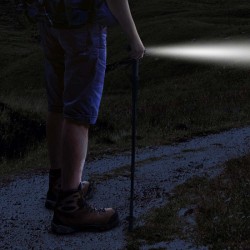 Bâton de marche intelligent avec led