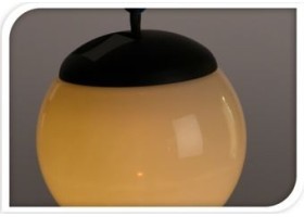 Boule solaire 10cm à suspendre