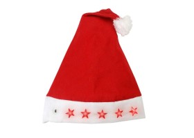 Bonnet de Noël clignotant