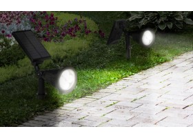 Spots solaires 2 en 1 x2