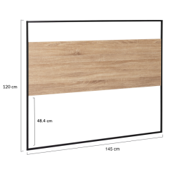 Tête de lit memphis 145cm
