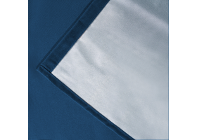 Rideaux thermiques bleu x 2