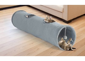 Tunnel pour chat 130x30cm