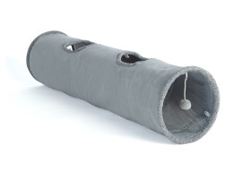Tunnel pour chat 130x30cm