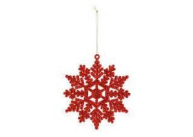 Suspension flocons Rouges