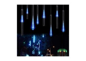 10 tubes lumineux 100 led effet goutte