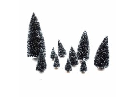 Sapin pour village de Noël X10