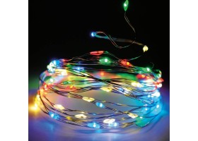Guirlande cuivre micro led à pile