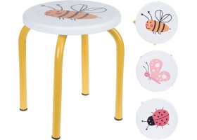 Tabouret enfant bois/métal