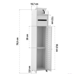 Rangement papier toilette