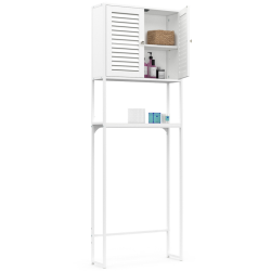 Meuble dessus WC persiennes