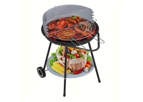 Barbecue sur roues diam 45cm  x H.75cm