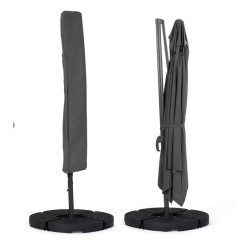 Parasol Sombra 360° 4x3m + housse