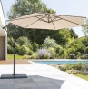 Parasol  déporté Diam 300cm Taupe