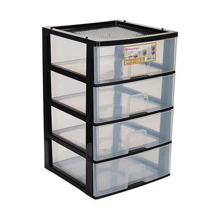 Tour de rangement 4 tiroirs