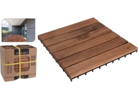 DALLE BOIS ACACIA 30X30CM, X9