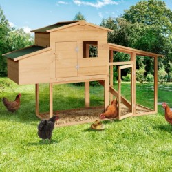Poulailler 2 A 3 Poules