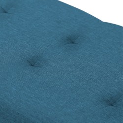 BANQUETTE COFFRE AVEC PIEDS 100CM BLEU C