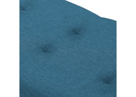 BANQUETTE COFFRE AVEC PIEDS 100CM BLEU C