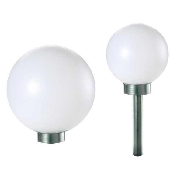 Lampe Boule Solaire Blanche Diam 30 Cm