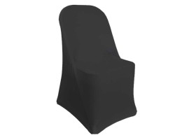 Housse Spandex Noire Pour Chaise